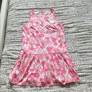 Lilly Pulitzer Pink Floral Tank Dress